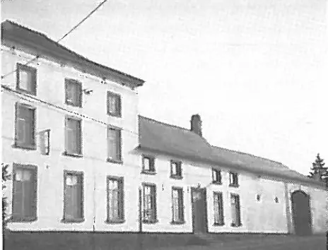 Photo ancienne du corps de maison de la ferme bonaire